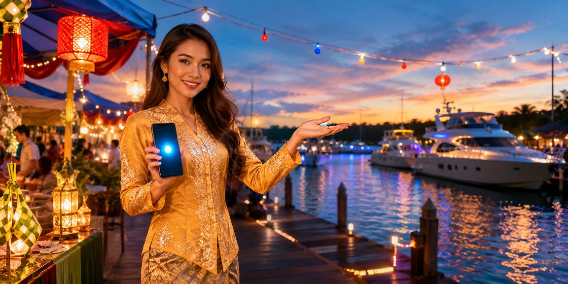 Pemain Malaysia membuat deposit kasino semasa perayaan Hari Raya dengan mudah melalui telefon